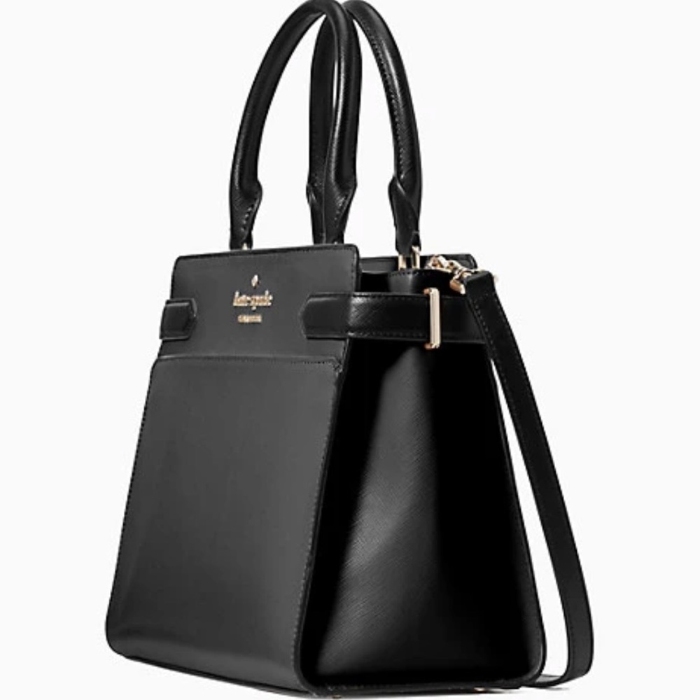 Kate Spade Staci Medium Satchel Black - Picture 3 of 16